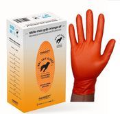 medaSEPT® nitrile max grip orange pf
